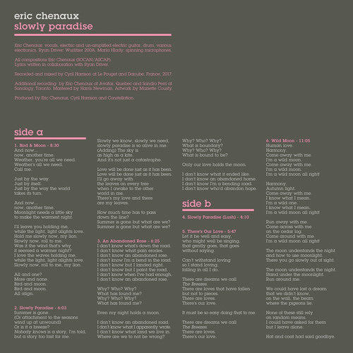 Chenaux,eric - Slowly Paradise - Music CD