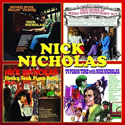 Nicholas,nick - Honky Tonk Piano Party 1 2 3 & Tv Piano Time - Music CD