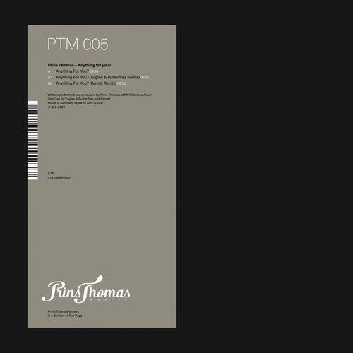 Prins Thomas - Anything For You - Vinyl Record