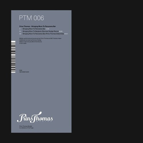 Prins Thomas - Bringing Mum To Panorama Bar - Vinyl Record