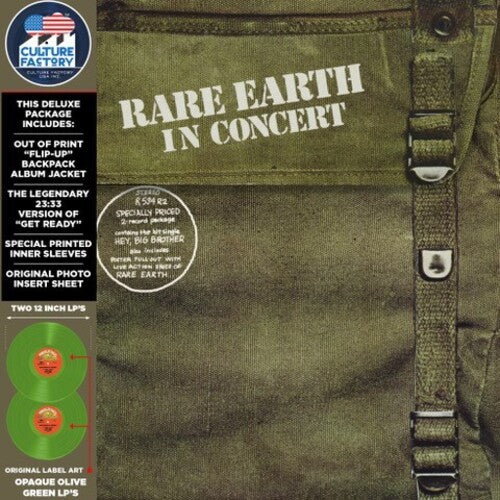 Rare Earth - In Concert - Vinyl Record