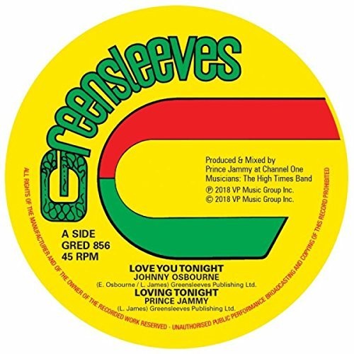 Osbourne,johnny - Love You Tonight - Vinyl Record