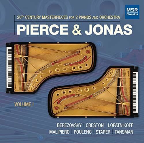 Pierce / Jonas - 20th Century Masterpieces For Two Pianos - Music CD