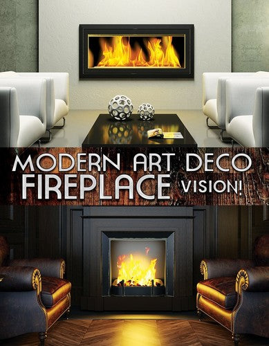 Modern Art Deco Fireplace Vision - Modern Art Deco Fireplace Vision - DVD
