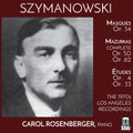 Szymanowski / Rosenberger - 1970s Los Angeles Recordings - Music CD