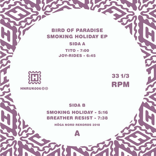 Bird Of Paradise - Smoking Holiday - Vinyl Record