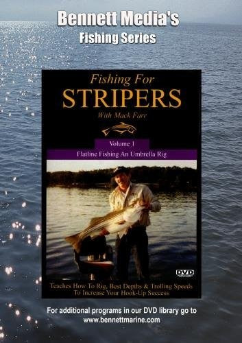 Fishing For Stripers: Flatline Fishing An Umbrella - Fishing For Stripers: Flatline Fishing An Umbrella - DVD