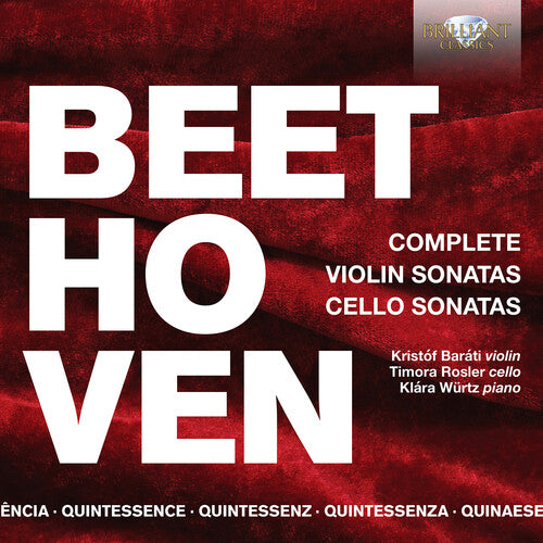 Beethoven / Rosler / Barati - Violin Sonatas & Cello Sonatas - Music CD