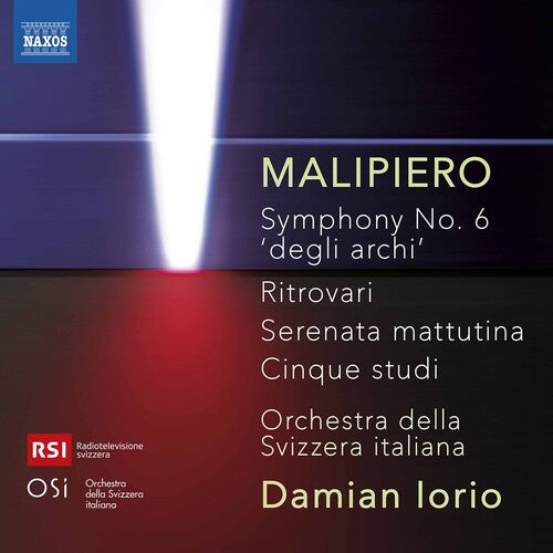 Malipiero / Iorio / Orch Della Svizzera Italiana - Symphony 6 - Music CD