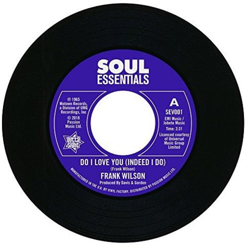 Wilson,frank - Do I Love You (indeed I Do) / Sweeter As The Days - Vinyl Record