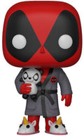Funko Pop! Marvel: - Deadpool Playtime - Deadpool In Robe - Collectibles