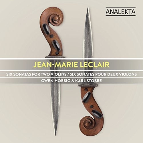 Leclair / Hoebig / Stobbe - Six Sonatas For Two Violins - Music CD