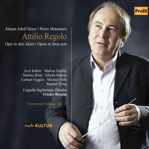 Hasse / Volle / Wong - Attilio Regolo - Music CD