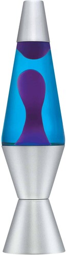 Lava Lamp Light Purple and Blue 14.5"
