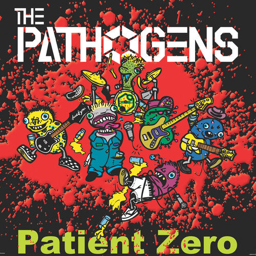 Pathogens - Patient Zero (white & Oxblood) - Vinyl Record