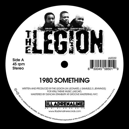 Legion - 1980 Something / Heard We Quit - Vinyl Record