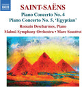 Saens / Descharmes / Soustrot - Piano Concertos 4 & 5 - Music CD