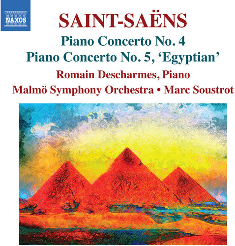 Saens / Descharmes / Soustrot - Piano Concertos 4 & 5 - Music CD