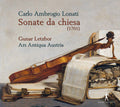 Lonati / Letzbor - Sonate Da Chiesa - Music CD