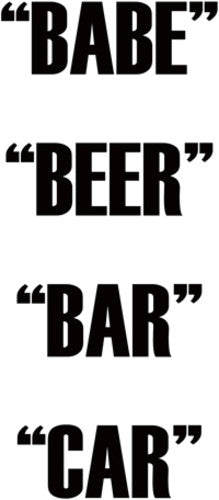 Dual Action - Babe Beer Bar Car - Vinyl Record