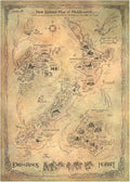 Other - Hobbit: New Zealand Map Of Middle-earth - Special Products