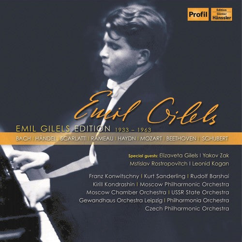 Beethoven / Bach,c.p.e. / Bach,j.s. - Emil Gilels Edition - Music CD