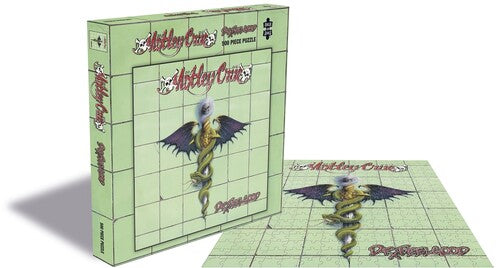 Motley Crue Dr Feelgood (500 Piece Jigsaw Puzzle) - Motley Crue Dr Feelgood (500 Piece Jigsaw Puzzle) - Games