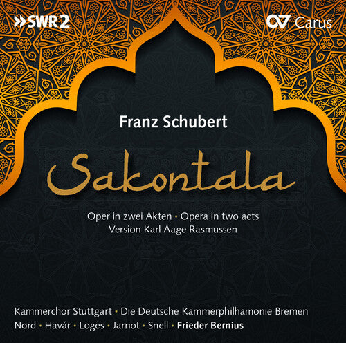 Schubert / Nold / Bernius - Sakontola - Music CD