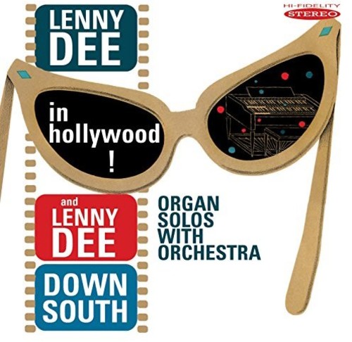 Dee,lenny - Lenny Dee In Hollywood / Lenny Dee Down South - Music CD