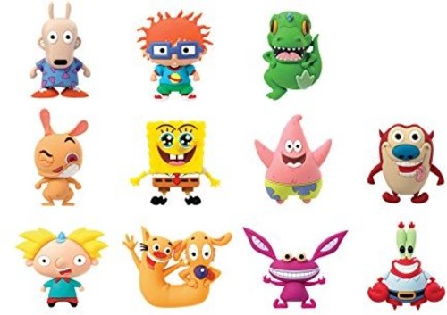 Nickelodeon Series 1 - 3d Foam Key Ring Blind Bags - Nickelodeon Series 1 - 3d Foam Key Ring Blind Bags - Collectibles