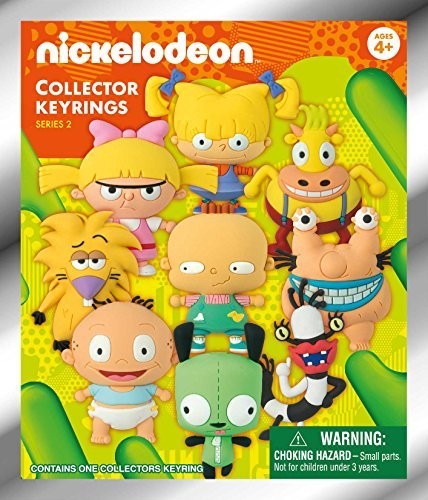 Nickelodeon Series 2 - 3d Foam Key Ring Blind Bags - Nickelodeon Series 2 - 3d Foam Key Ring Blind Bags - Collectibles