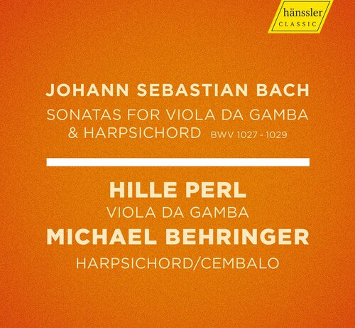 Bach,j.s. / Perl / Behringer - Sonatas 1027-1029 - Music CD