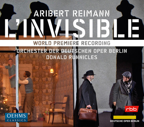 Reimann - L'invisible - Music CD