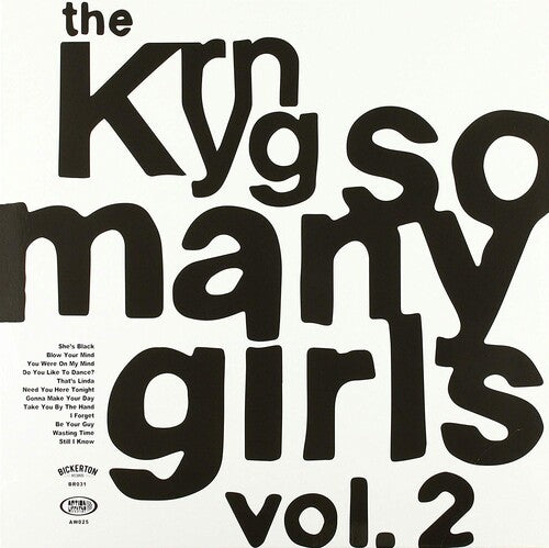 Krying - So Many Girls Vol 2 - Vinyl Record