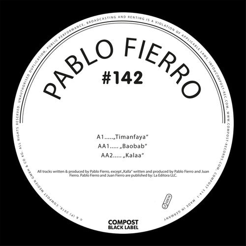 Fierro,pablo - Timanfaya - Vinyl Record