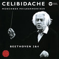 Beethoven / Celibidache,sergiu - Beethoven: Symphonies 2 & 4 - Music CD