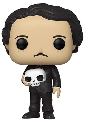 Pop Icons - Edgar Allan Poe W/ Skull - Collectibles