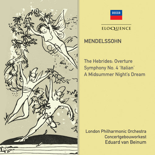 Mendelssohn / Van Beinum,eduard - Mendelssohn: Symphony 4 / Midsummer Night's Dream - Music CD
