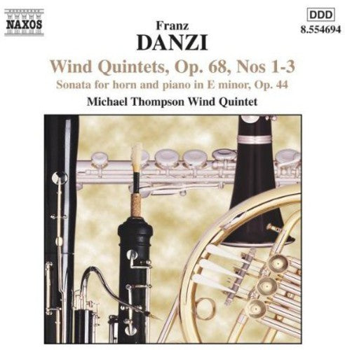 Danzi / Fowke / Michael Thompson Wind - Wind Quintets Op 68 - Music CD