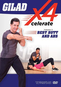 Gilad: Xcelerate 4 - 3 Best Butt & Abs - Gilad: Xcelerate 4 - 3 Best Butt & Abs - DVD