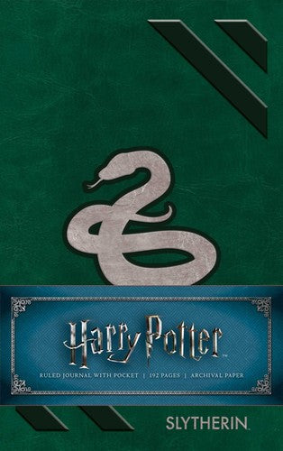 Insight Editions - Harry Potter Slytherin Ruled Pocket Journal - Books