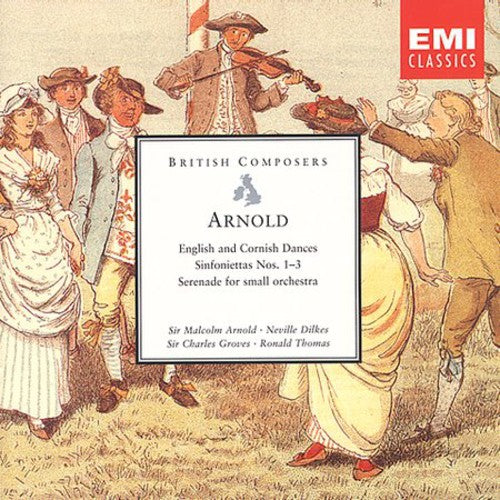 Arnold / Groves / Thomas / Dilkes / Bournemouth So - English & Cornish Dances - Music CD