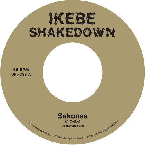 Ikebe Shakedown - Sakonsa / Green And Black - Vinyl Record
