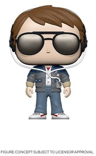 Funko Pop! Movies: - Back To The Future- Marty W/ Glasses - Collectibles
