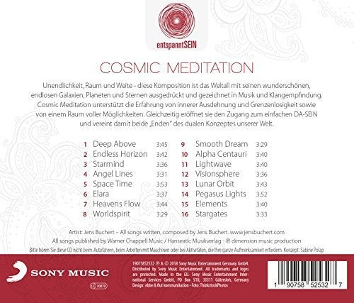 Buchert,jens - Entspanntsein: Cosmic Meditation - Music CD