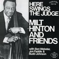 Hinton,milt - Here Swings The Judge - Music CD