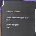 Tillmans,wolfgang - Source - Vinyl Record