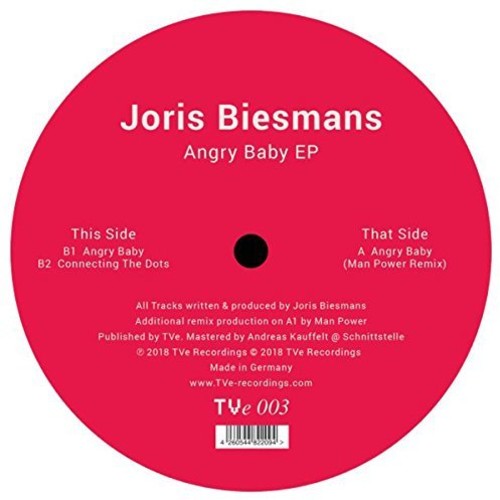 Biesmans,joris - Angry Baby - Vinyl Record