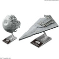 Bandai Star Wars Plastic Model - Sw Death Star Ii & Star Destroyer 1/14,500 - Collectibles