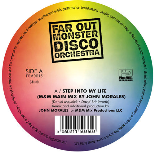Far Out Monster Disco Orch - Step Into My Life / The Two Of Us - Vinyl Record